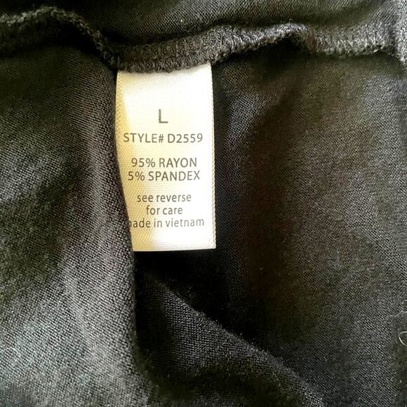 Active USA Black Tank Dress, Size Largep - Picture 6 of 7